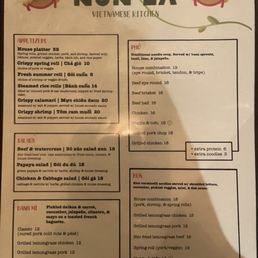 Menu (1/2) as of 3/13/26 Menu (1/2) as of 3/13/26