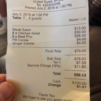 98 Center - Moab - Asian Fusion Near Me - Moab, Utah