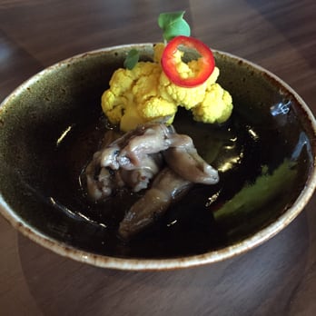 Surly Brewing - Duck tongue with curried cauliflower - Breweries Near Me - Minneapolis, Minnesota