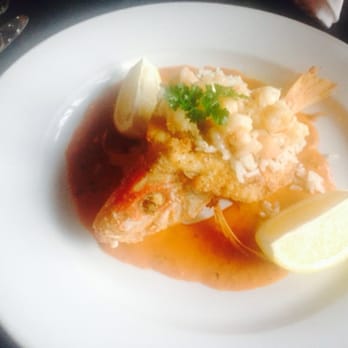 City Bistro - Crabmeat stuffed snapper - Bars Near Me - Hoboken, New Jersey