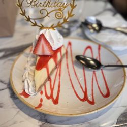 La Industria Bakery - Complementary birthday cake
