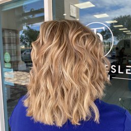 Exterior outside entrance of Tyler Presley Salon - Full highlight + gloss by Gloria & style by Jessica @ Tyler Presley Salon. - Delray Beach, Florida Exterior outside entrance of Tyler Presley Salon - Full highlight + gloss by Gloria & style by Jessica @ Tyler Presley Salon. - Delray Beach, Florida
