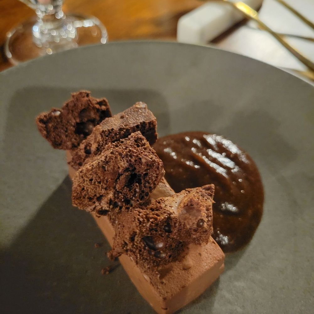 Sauvage Restaurant - Chocolate dessert - Canadian (New) Near Me - Canmore, Alberta Sauvage Restaurant - Chocolate dessert - Canadian (New) Near Me - Canmore, Alberta