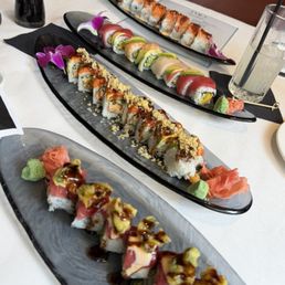 Mag Mile Roll Signature Roll Red Dragon Roll Crispy Jalapeno Roll Mag Mile Roll Signature Roll Red Dragon Roll Crispy Jalapeno Roll