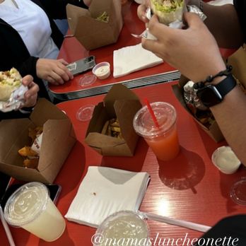 Mama's Luncheonette - Chicken Caesar wrap, tots, lemonade - Sandwiches Near Me - Mill Valley, California Mama's Luncheonette - Chicken Caesar wrap, tots, lemonade - Sandwiches Near Me - Mill Valley, California
