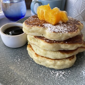 Hau Tree - Ricotta pancakes $20 delish - Seafood Near Me - Honolulu, Hawaii Hau Tree - Ricotta pancakes $20 delish - Seafood Near Me - Honolulu, Hawaii