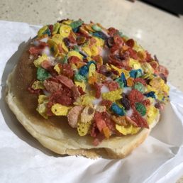 Fruity Pebbles Donut: $2.00