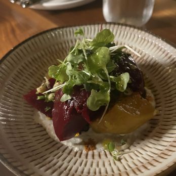 The Collab - roasted beets - Desserts Near Me - Coral Gables, Florida