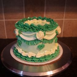 Hope’s Sweet Cakery - The princess and the frog themed cake