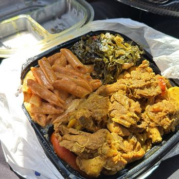 Angie's Soul House - Curry Chicken, Rasta pasta, and collard greens - Soul Food Near Me - West Babylon, New York Angie's Soul House - Curry Chicken, Rasta pasta, and collard greens - Soul Food Near Me - West Babylon, New York
