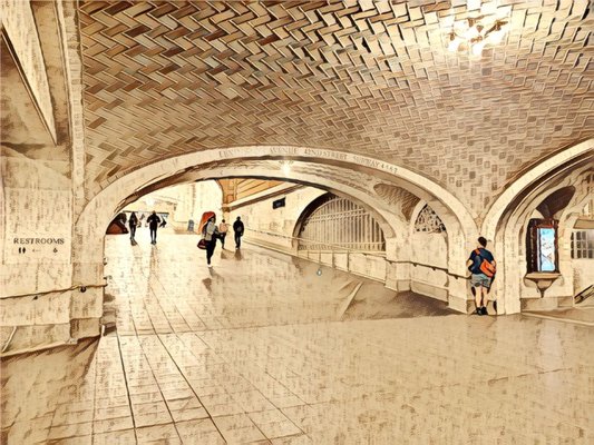Whispering Gallery in Grand Central Terminal by null