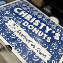 Christy's Donuts - Custom box