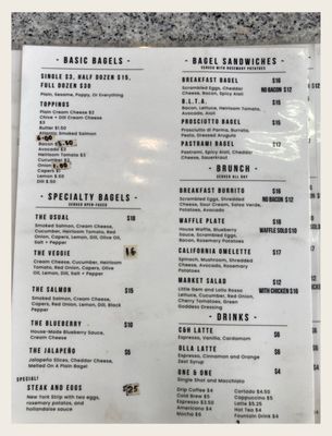 C and H Bagels by null