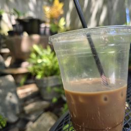 Mocha latte (iced)