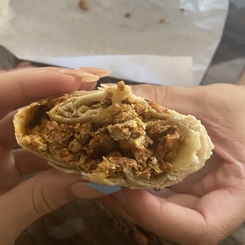Mi Pueblo - chorizo and egg breakfast burrito - Mexican Near Me - Menifee, California