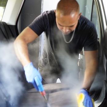 Washpodd - Rockwall - Our steam technology allows us to operate at a high PSI but controls the temperature in order to protect all the surfaces that we clean - Auto Detailing Near Me Washpodd - Rockwall - Our steam technology allows us to operate at a high PSI but controls the temperature in order to protect all the surfaces that we clean - Auto Detailing Near Me