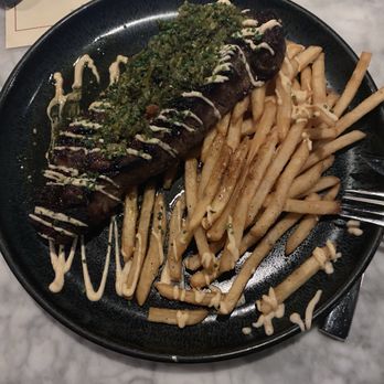 The Fitzroy - Dinner Steak Frites as advertised - Gastropubs Near Me - Savannah, Georgia