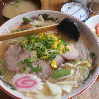 Sushi Bar Maru - Miso Ramen 128kr. For lunch, salad, miso soup and tea are included. - Sushi Bars Near Me - Stockholm, K