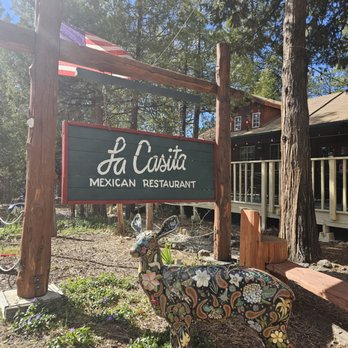 La Casita Mexican Restaurant - Street view of restrauant - Mexican Near Me - Idyllwild, California