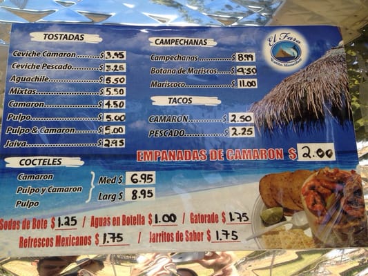 Menu photo 7 Mariscos El Faro Los Angeles, CA Menu photo 7 Mariscos El Faro Los Angeles, CA