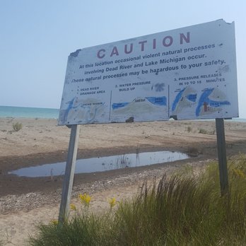 Illinois Beach State Park  - Beach off Dune Trail - Parks Near Me - Zion, Illinois