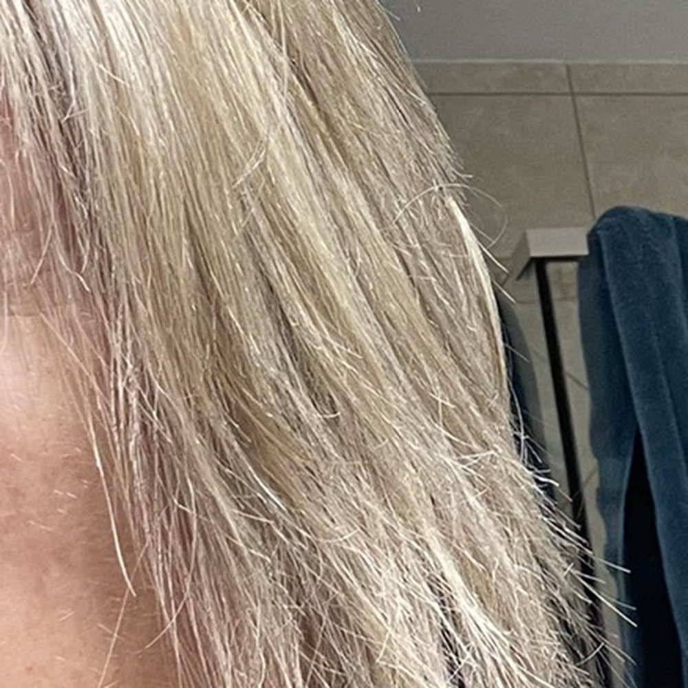 Flying Scissors Salon & Spa - This is what I got. Fried hair and almost white. Over processed. Not cut like the first picture - Skin Care Near Me - Clermont, Florida Flying Scissors Salon & Spa - This is what I got. Fried hair and almost white. Over processed. Not cut like the first picture - Skin Care Near Me - Clermont, Florida