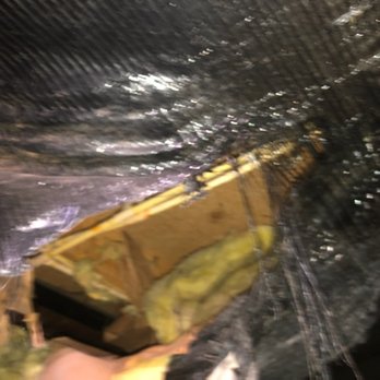 Superior Home Pros - Ripped moisture barrier - Air Duct Cleaning Near Me - Mesa, Arizona