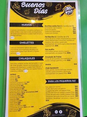 Menu photo 2 La Cocina del Fat Ensenada, BCN Menu photo 2 La Cocina del Fat Ensenada, BCN
