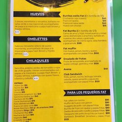 La Cocina del Fat - Menu 4