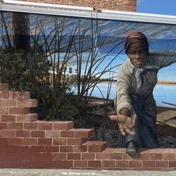 Harriet Tubman Organization - Mural behind museum