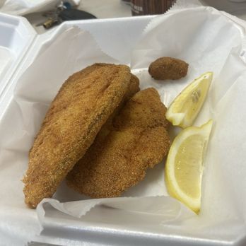 Sams Southern Eatery Youngstown - 15. Tilapia Platter - Seafood Near Me - Youngstown, Ohio