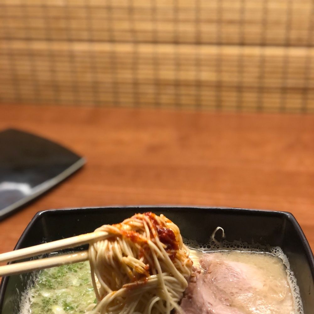 ICHIRAN - Brooklyn - a bowl of ramen with chopsticks - Ramen Near Me - Brooklyn, New York ICHIRAN - Brooklyn - a bowl of ramen with chopsticks - Ramen Near Me - Brooklyn, New York