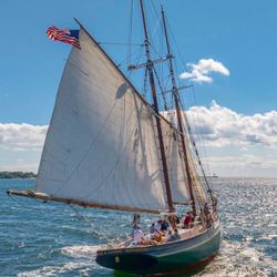 Boston Yacht Charters - Schooner LANNON...49 Guests, Gloucester MA ~