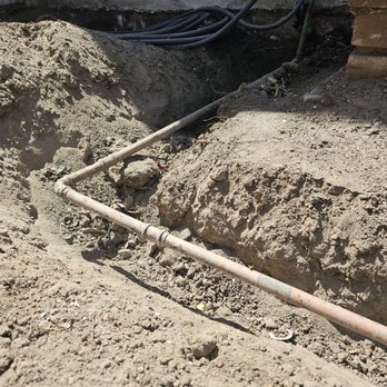 Castaneda's Plumbing & Rooter - Pipe only about 4 inches down. - Plumbing Near Me - Carson, California Castaneda's Plumbing & Rooter - Pipe only about 4 inches down. - Plumbing Near Me - Carson, California