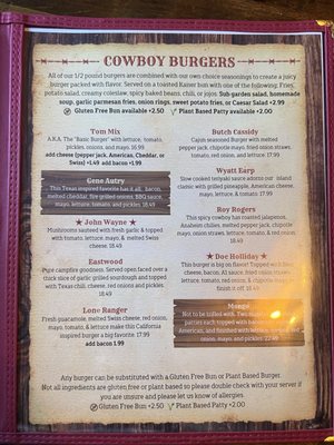 Menu photo 8 Back Porch Bar & Grill Jacksonville, OR Menu photo 8 Back Porch Bar & Grill Jacksonville, OR