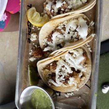 Topgolf - Shrimp Tacos - New American Near Me - Miami Gardens, Florida Topgolf - Shrimp Tacos - New American Near Me - Miami Gardens, Florida
