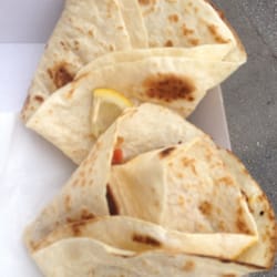 La Cantina Co. - Smoked chicken taco and zucchini and mushroom taco!