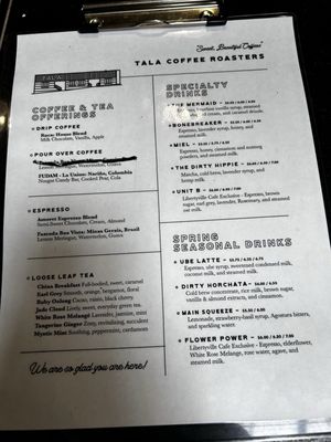 Menu photo 5 Tala Coffee Roasters Libertyville, IL