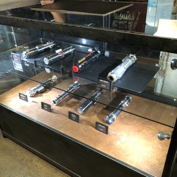 Star Wars Trading Post - Light sabers. You can build your own custom one. Cost you $150 -$200. - Toy Stores Near Me - Anaheim, California