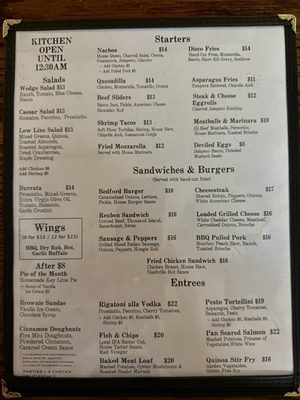 Menu photo 5 Bedford Falls - Charleston Charleston, SC