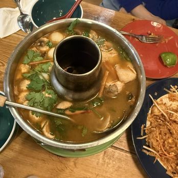 dean by dean noodles - Tom Yum Hot Pot with seafood ($5 additional) - Thai Near Me - Rowland Heights, California