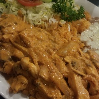 El Jardin - Chicken in a spicy chipotle cream sauce - Mexican Near Me - Manteca, California