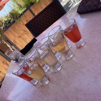 Garré Cafe - Mimosa flight - Mediterranean Near Me - Livermore, California Garré Cafe - Mimosa flight - Mediterranean Near Me - Livermore, California