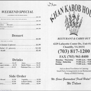 Khan Kabob House - Pakistani Near Me - Chantilly, Virginia Khan Kabob House - Pakistani Near Me - Chantilly, Virginia