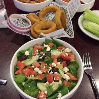 Wings and Rings - Greek Salad. - Chicken Wings Near Me - Omaha, Nebraska
