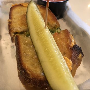 The Toasted Pickle - Goddess grilled cheese with tomato soup dipper - Sandwiches Near Me - Rockford, Michigan The Toasted Pickle - Goddess grilled cheese with tomato soup dipper - Sandwiches Near Me - Rockford, Michigan