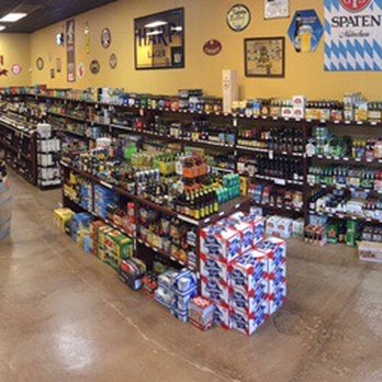 Biergarten Wine & Spirits - the inside of a store - Beer, Wine & Spirits Near Me - Jenks, Oklahoma