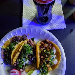 Breakfast Burritos & Taco Shop - Tacos & Coke