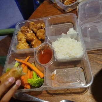 Thai Noodle Wave - Sesame chicken kids meal - Thai Near Me - Carrollton, Texas Thai Noodle Wave - Sesame chicken kids meal - Thai Near Me - Carrollton, Texas