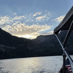 Cruise Tahoe - Sunset view from the 'Tahoe'